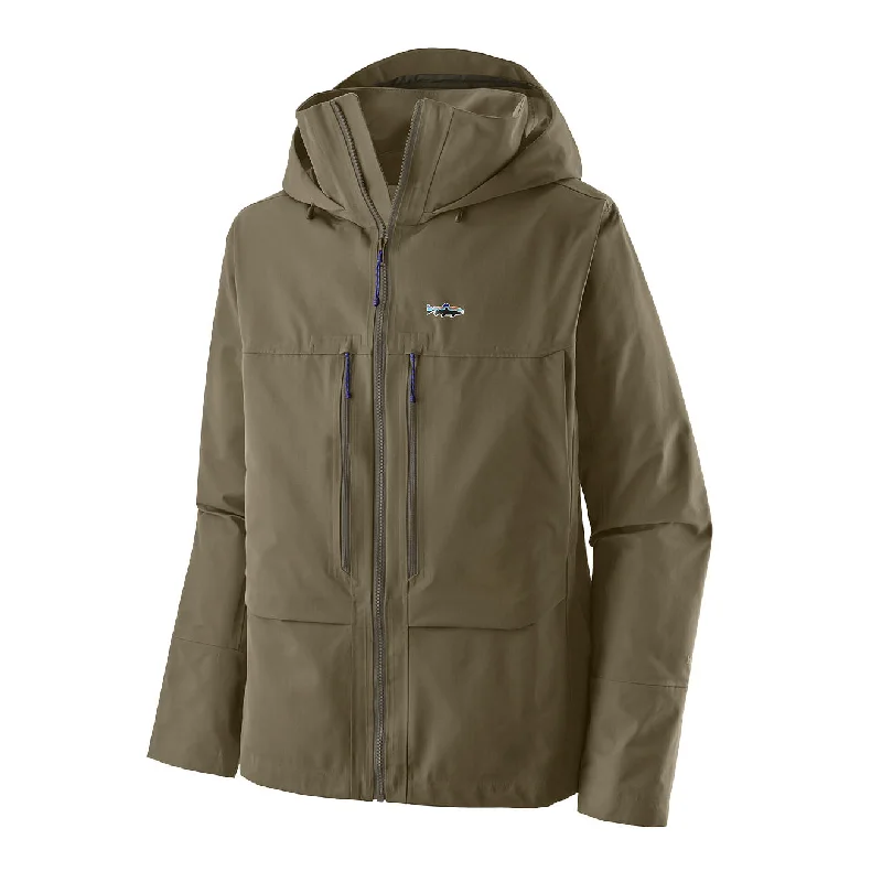 Waterproof men jackets with taped seams for heavy rain protectionPatagonia Swiftcurrent Wading Jacket Sage Khaki Waterproof men jackets with taped seams for heavy rain protectionPatagonia Swiftcurrent Wading Jacket Sage Khaki