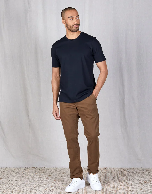Men's Slim Fit Denim Blazer in Blue for a Casual and Trendy Streetwear LookSoho Brown Chino Men's Slim Fit Denim Blazer in Blue for a Casual and Trendy Streetwear LookSoho Brown Chino