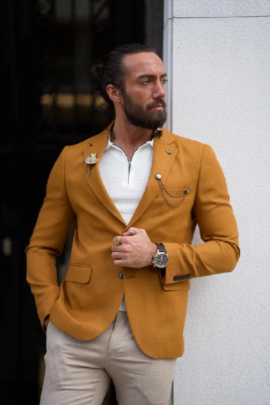 Athletic Fit Men's Olive Green Corduroy Blazer with Patch Pockets for a Rustic and Casual StyleSorento Light Mustard Slim Fit Notch Lapel Cotton Blazer Athletic Fit Men's Olive Green Corduroy Blazer with Patch Pockets for a Rustic and Casual StyleSorento Light Mustard Slim Fit Notch Lapel Cotton Blazer
