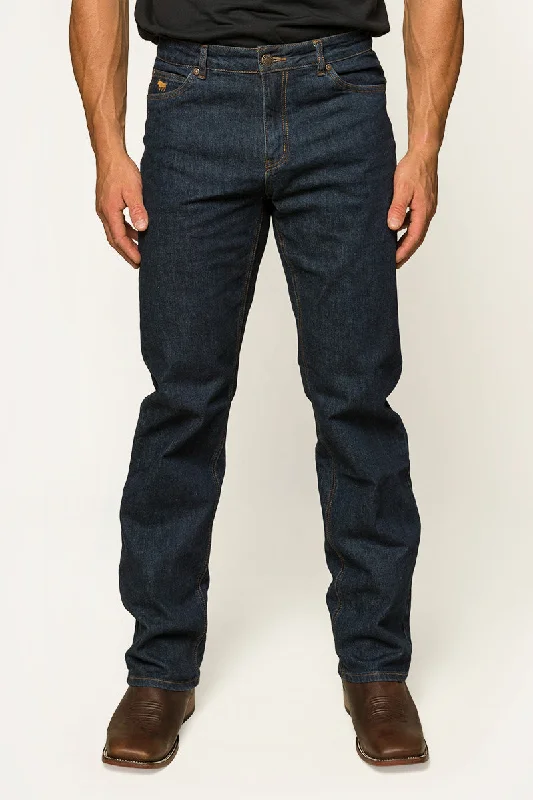 Men's Straight Leg Raw Denim Jeans for a Minimalist and Durable OptionSturt Mens Relaxed Leg Jeans - Dark Blue Men's Straight Leg Raw Denim Jeans for a Minimalist and Durable OptionSturt Mens Relaxed Leg Jeans - Dark Blue