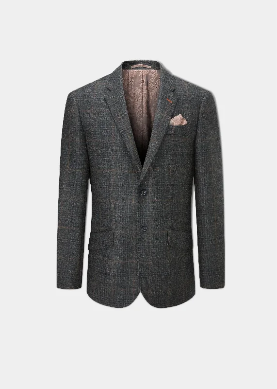 Plus Size Men's Floral Print Blazer in Pink and Purple for a Bold and Fashion - Forward StatementSurrey Tweed Lined Blazer In Green Check - Regular Fit Plus Size Men's Floral Print Blazer in Pink and Purple for a Bold and Fashion - Forward StatementSurrey Tweed Lined Blazer In Green Check - Regular Fit