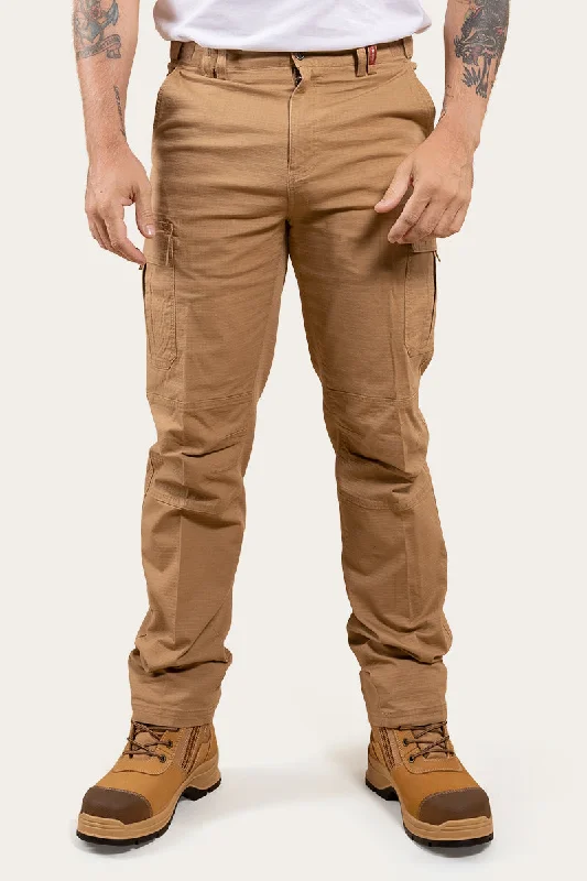 Men's Jeans with a Button - Fly for a Traditional and Classic AestheticTennant Creek Mens Ripstop Work Pant - Tawny Brown Men's Jeans with a Button - Fly for a Traditional and Classic AestheticTennant Creek Mens Ripstop Work Pant - Tawny Brown