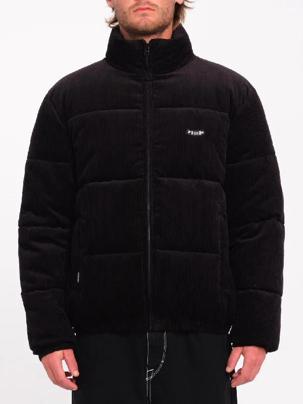 Windbreaker men jackets with UV protection for outdoor activitiesWalltz Corduroy Jacket - Black Windbreaker men jackets with UV protection for outdoor activitiesWalltz Corduroy Jacket - Black
