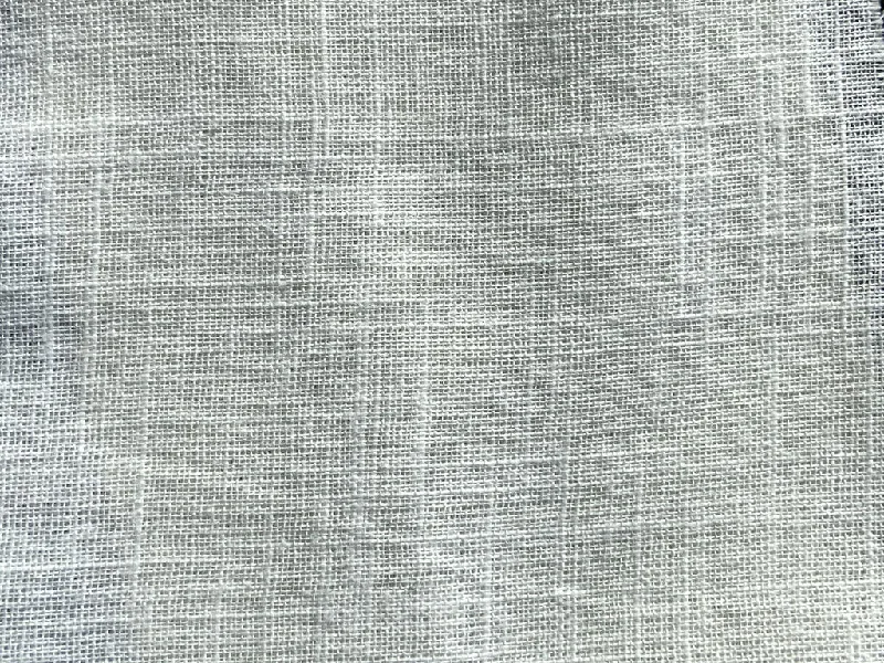 White Plain Dyeable 30s Cotton Slub Fabric