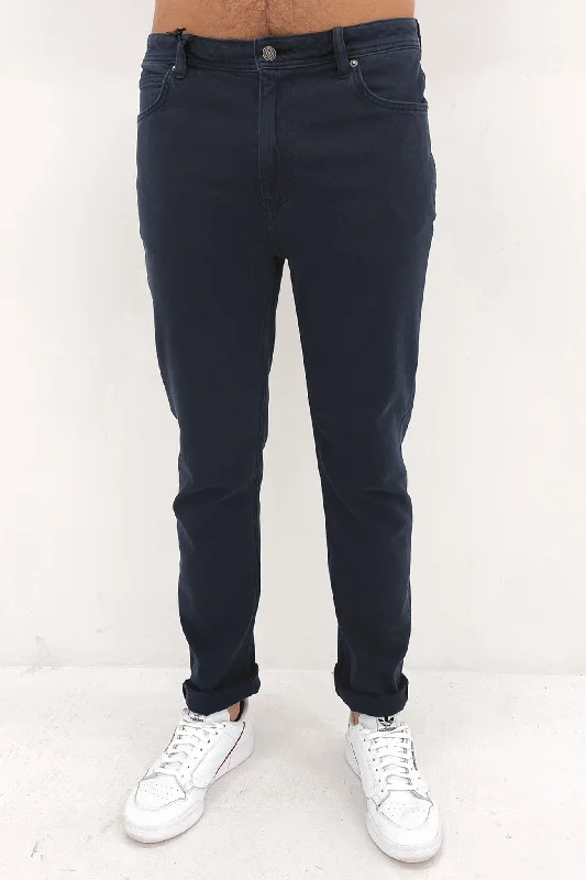 Men's Jeans with an Elastic Waistband for Ultimate ComfortZ-Three Jean Smoke Blue