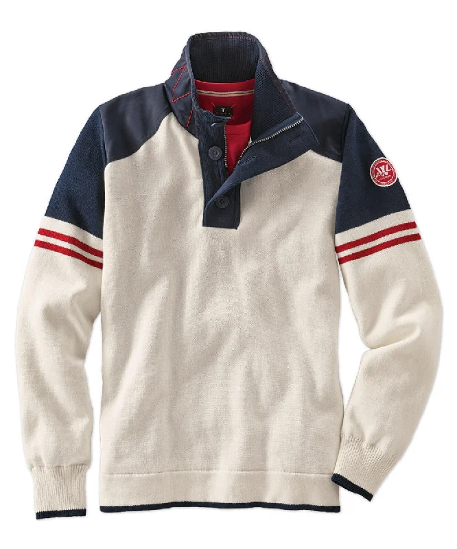 Slim Fit Men's Long - Sleeve Cotton - Linen Blend Sweater in Beige for a Summer Casual LookFreddy Windproof Cotton Polo Sweater Slim Fit Men's Long - Sleeve Cotton - Linen Blend Sweater in Beige for a Summer Casual LookFreddy Windproof Cotton Polo Sweater