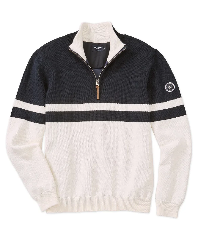 Plus Size Men's V - Neck Cashmere - Blend Sweater in Navy with Ribbed Trim for a Classic StyleSamuel Windproof Cotton Quarter-Zip Sweater Plus Size Men's V - Neck Cashmere - Blend Sweater in Navy with Ribbed Trim for a Classic StyleSamuel Windproof Cotton Quarter-Zip Sweater