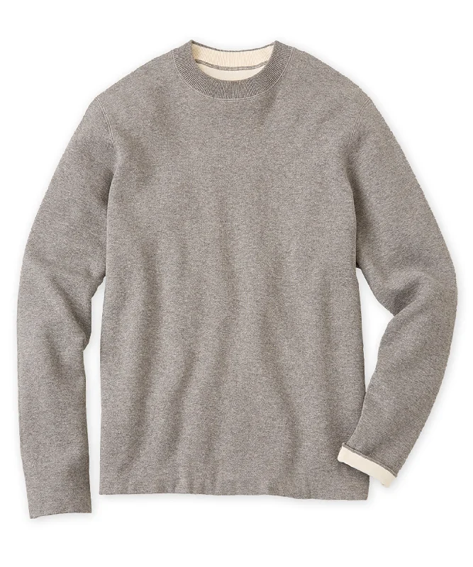 Men's Fuzzy Mohair - Blend Sweater in Light Pink for a Soft and Stylish LookReversible Cotton-Cashmere Sweater Men's Fuzzy Mohair - Blend Sweater in Light Pink for a Soft and Stylish LookReversible Cotton-Cashmere Sweater