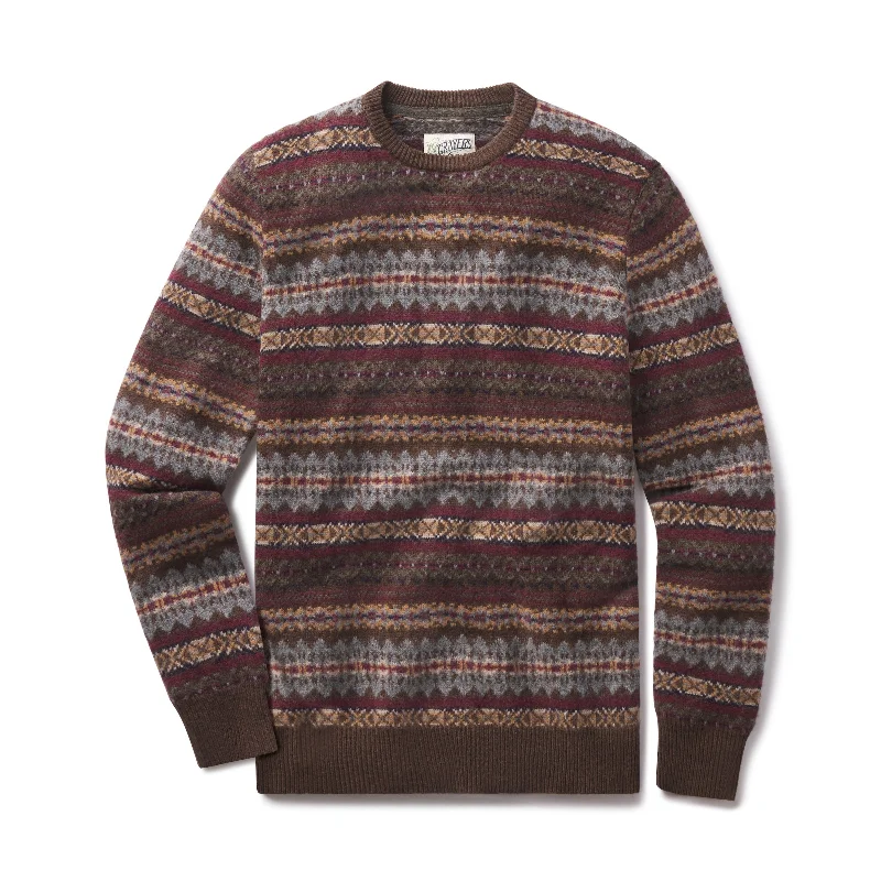 Plus Size Men's Striped Cotton - Blend Sweater in Navy and White for a Nautical - Themed VacationBurns Wool Fair Isle - Loden Multi Color Plus Size Men's Striped Cotton - Blend Sweater in Navy and White for a Nautical - Themed VacationBurns Wool Fair Isle - Loden Multi Color
