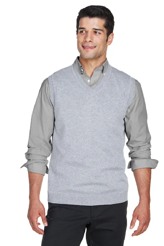 Men's Zip - Up Fleece - Lined Sweater in Black with Thumbholes for Outdoor Winter ActivitiesDevon & Jones Mens Wrinkle Resistant V-Neck Sweater Vest - Heather Grey - Closeout Men's Zip - Up Fleece - Lined Sweater in Black with Thumbholes for Outdoor Winter ActivitiesDevon & Jones Mens Wrinkle Resistant V-Neck Sweater Vest - Heather Grey - Closeout