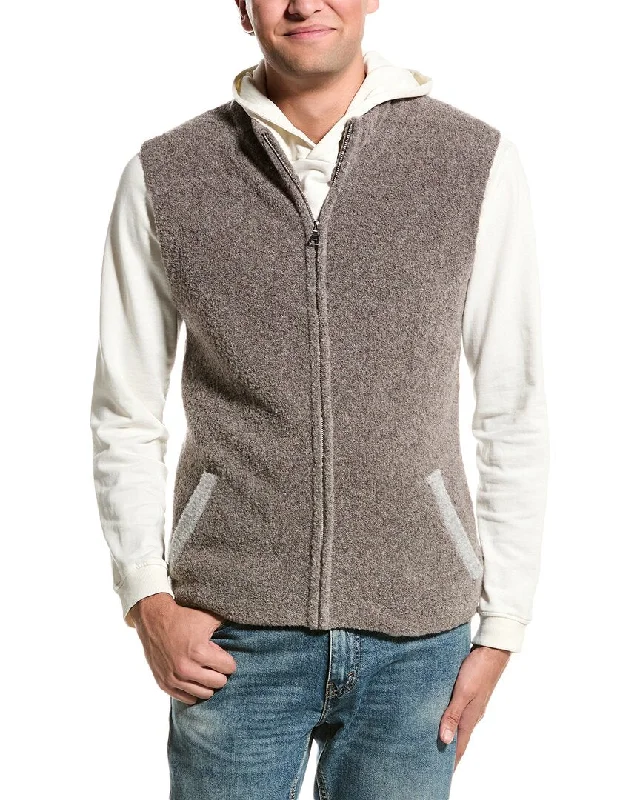 Men's Jacquard Patterned Wool - Acrylic Sweater in Purple for a Sophisticated Autumn OutfitKier + J Wool-Blend Vest Men's Jacquard Patterned Wool - Acrylic Sweater in Purple for a Sophisticated Autumn OutfitKier + J Wool-Blend Vest