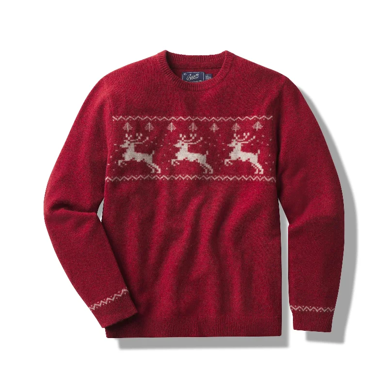 Plus Size Men's Striped Cotton - Blend Sweater in Navy and White for a Nautical - Themed VacationReindeer Lambswool Sweater Crew - Holiday Red Plus Size Men's Striped Cotton - Blend Sweater in Navy and White for a Nautical - Themed VacationReindeer Lambswool Sweater Crew - Holiday Red