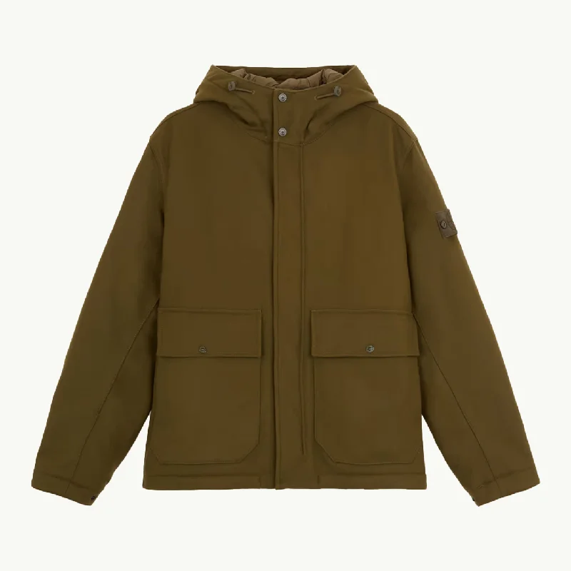 Men coats made of high - quality leather for a rugged and durable optionJacket Wool Nylon Anti-Drop Ghost Patch - Military Green 5481 Men coats made of high - quality leather for a rugged and durable optionJacket Wool Nylon Anti-Drop Ghost Patch - Military Green 5481