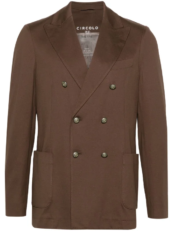 Men coats with a soft fleece interior for extra warmth and comfortCircolo 1901 Men's Jackets Men coats with a soft fleece interior for extra warmth and comfortCircolo 1901 Men's Jackets