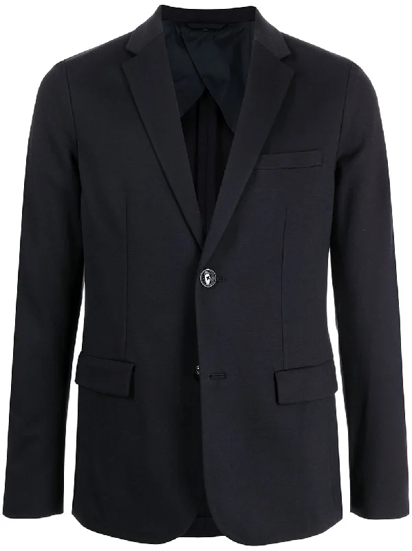 Men coats with a zip - out lining for easy cleaning and versatilityEmporio Armani Men's Jackets blue Men coats with a zip - out lining for easy cleaning and versatilityEmporio Armani Men's Jackets blue