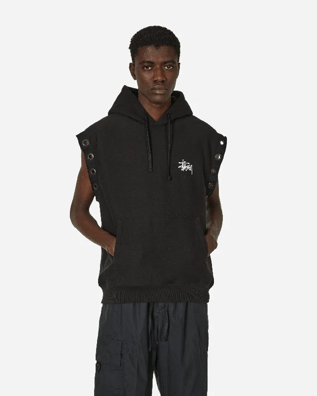 Stüssy Hooded Vest Black