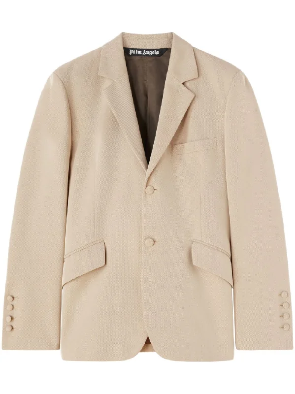 Men coats with a stand - up collar for a sleek and modern lookPalm Angels Men's Jackets Men coats with a stand - up collar for a sleek and modern lookPalm Angels Men's Jackets