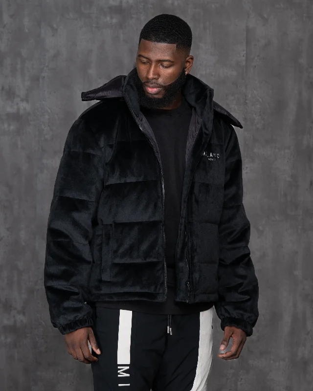 Waterproof men coats with taped seams for heavy rain and snow daysDC Puffer Coat