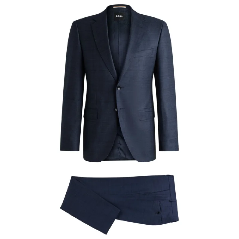 Men coats with a soft fleece interior for extra warmth and comfortRegular-fit suit in checked stretch wool Men coats with a soft fleece interior for extra warmth and comfortRegular-fit suit in checked stretch wool