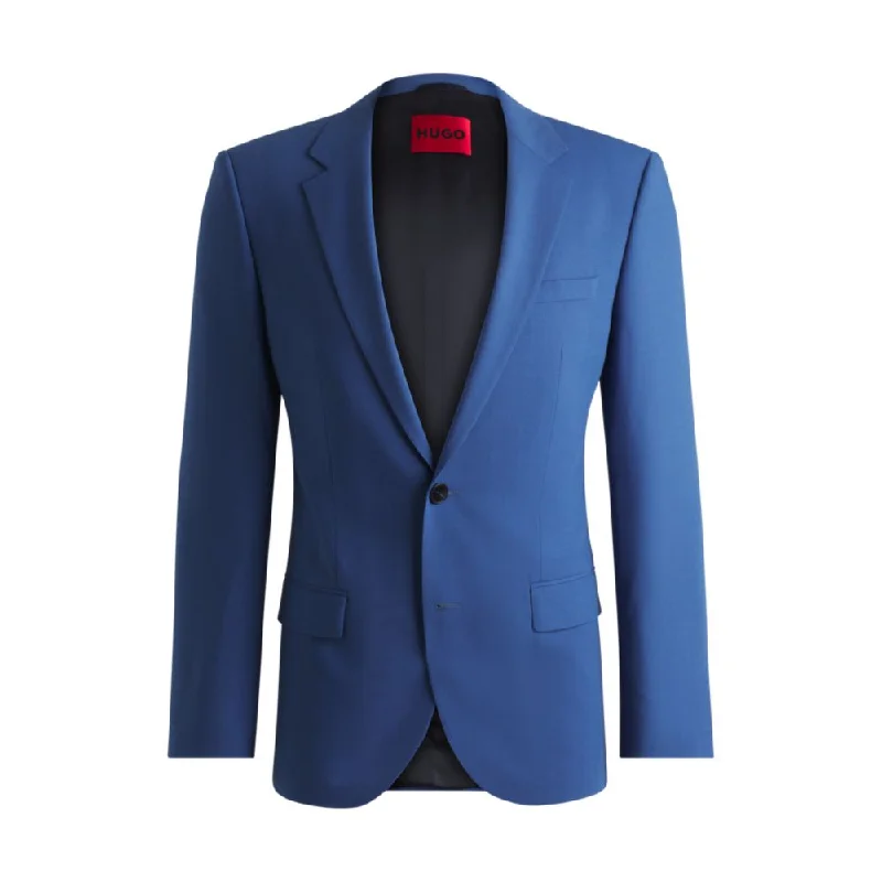 Men coats with a detachable faux - fur collar for a trendy and warm touchSlim-fit jacket in performance-stretch cloth Men coats with a detachable faux - fur collar for a trendy and warm touchSlim-fit jacket in performance-stretch cloth