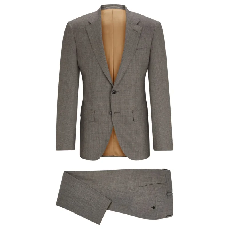Lightweight men coats made of breathable fabric for spring and autumnSlim-fit suit in micro-patterned stretch wool Lightweight men coats made of breathable fabric for spring and autumnSlim-fit suit in micro-patterned stretch wool