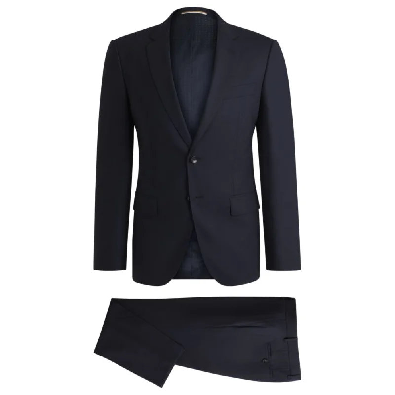 Stylish men coats with a double - breasted design for a formal lookSlim-fit suit in micro-patterned wool Stylish men coats with a double - breasted design for a formal lookSlim-fit suit in micro-patterned wool