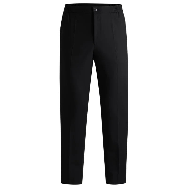 Slim-fit trousers in performance-stretch cloth