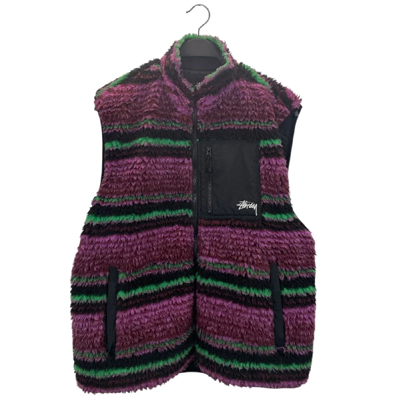 Performance - driven men vest with moisture - wicking properties for workoutsSTUSSY/Vest/XL/Stripe/MLT/PUPLE,GRE,BLK Performance - driven men vest with moisture - wicking properties for workoutsSTUSSY/Vest/XL/Stripe/MLT/PUPLE,GRE,BLK