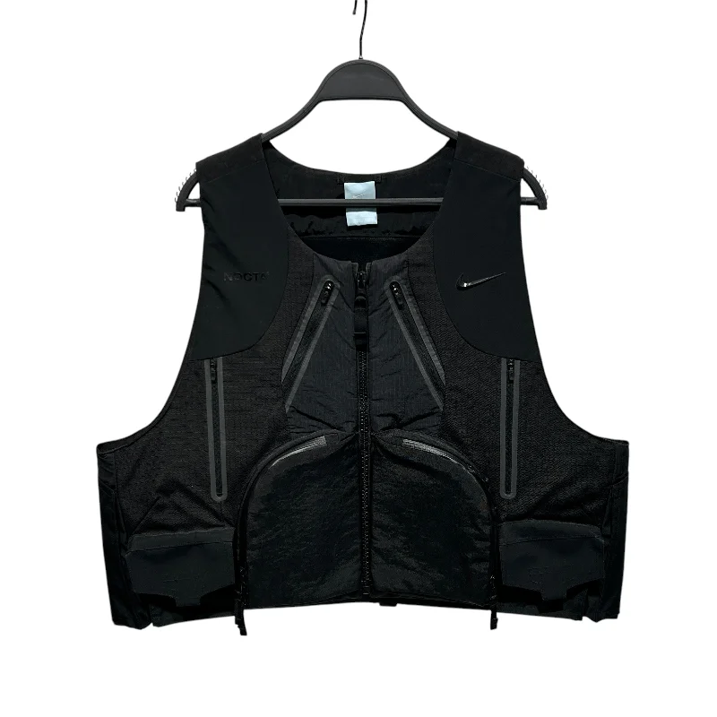 Zip - front men vest with multiple inner pockets for storageNOCTA/Vest/XL/BLK/Utility/ Zip - front men vest with multiple inner pockets for storageNOCTA/Vest/XL/BLK/Utility/