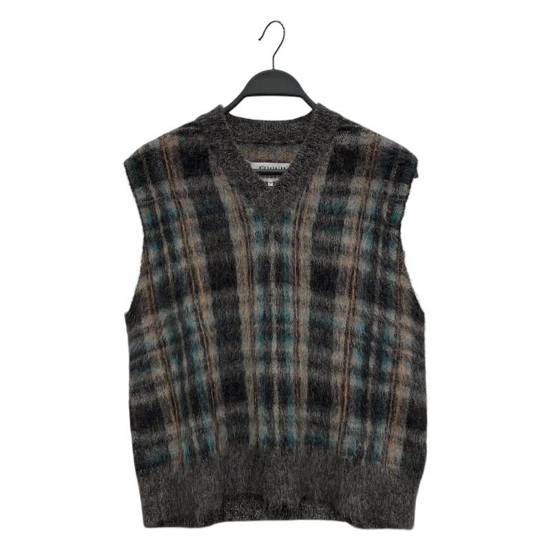 Maison Margiela x Pendleton/Gilet Gauge 7 Brushed Check Vest/M