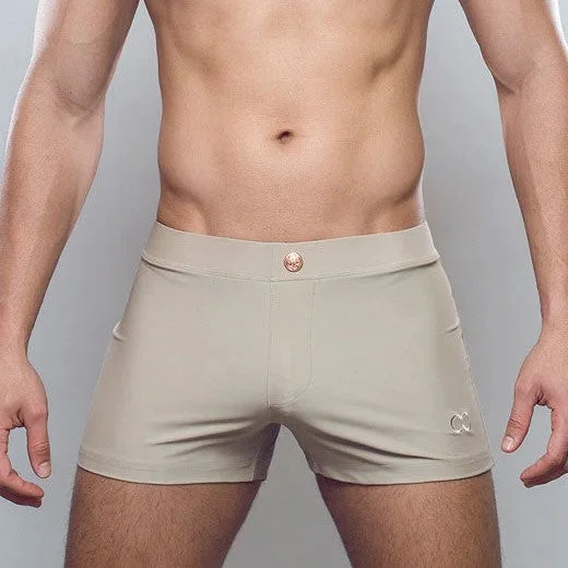 2eros Bondi swim boxer trunk taupe