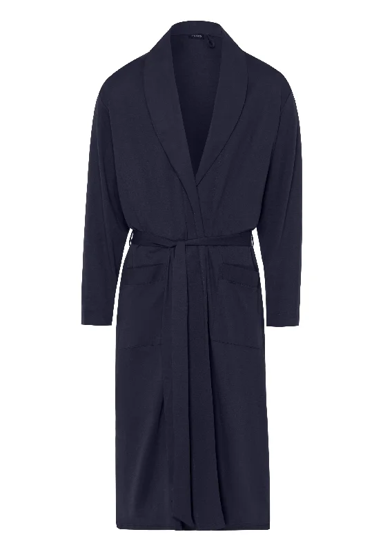 Men's robes with a lightweight shellNight And Day Cotton Shawl Collar Robe | Black Iris 75438-496 Men's robes with a lightweight shellNight And Day Cotton Shawl Collar Robe | Black Iris 75438-496