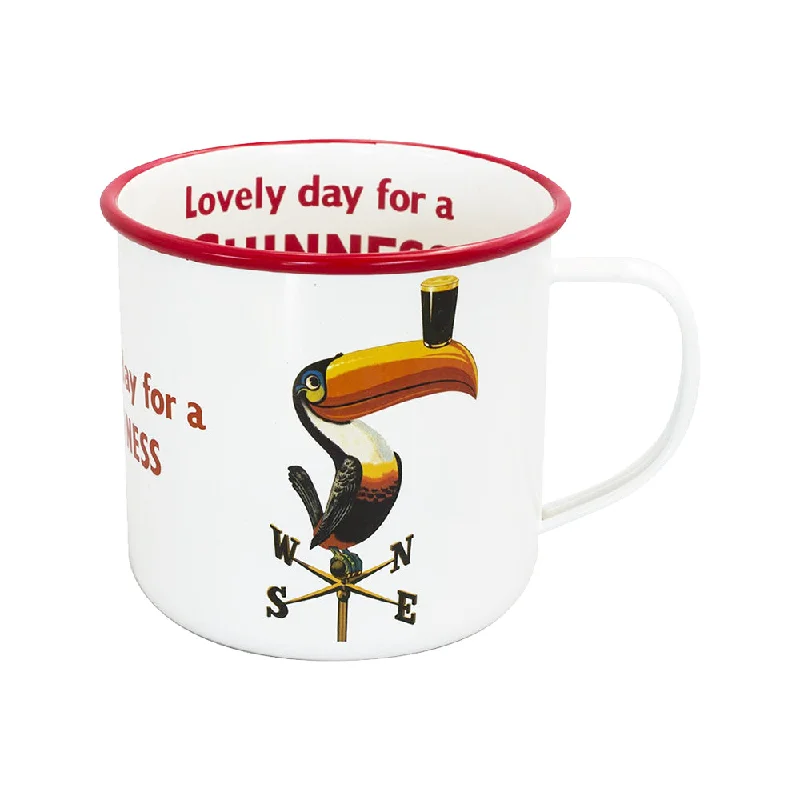 Zip - front men vest with multiple inner pockets for storageGuinness Mug - Enamel Toucan Zip - front men vest with multiple inner pockets for storageGuinness Mug - Enamel Toucan