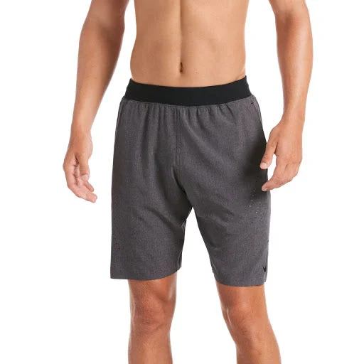 Men's Swim Shorts with Built - in Liner for Added Support and ModestyNike Heather Blade 9" Swim Trunks Men's Swim Shorts with Built - in Liner for Added Support and ModestyNike Heather Blade 9" Swim Trunks