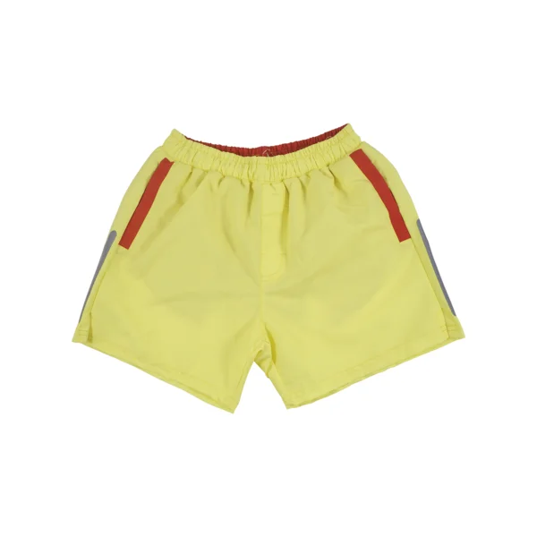 Men's Swim Shorts in Slim - Fit Design for a Modern and Sleek LookSolid Swim Trunks | Yellow Men's Swim Shorts in Slim - Fit Design for a Modern and Sleek LookSolid Swim Trunks | Yellow