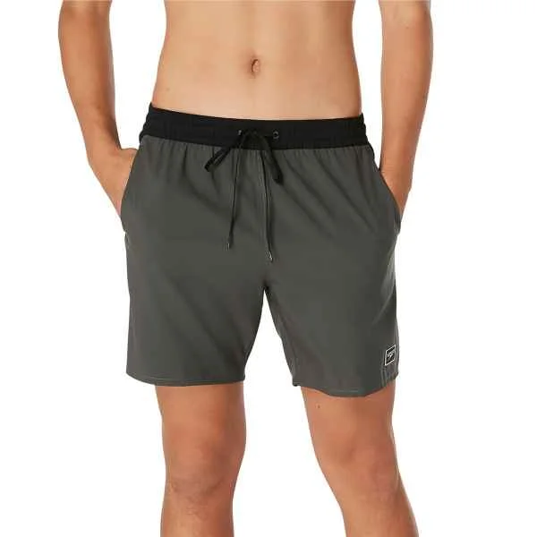Men's Swim Shorts with Zippered Pockets to Securely Hold ValuablesSpeedo Solid Seaside Volley 17" Trunks Men's Swim Shorts with Zippered Pockets to Securely Hold ValuablesSpeedo Solid Seaside Volley 17" Trunks