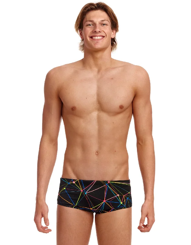 Men's Swim Shorts in Slim - Fit Design for a Modern and Sleek LookStar Sign Sidewinder Swim Trunks - Black/Multi Men's Swim Shorts in Slim - Fit Design for a Modern and Sleek LookStar Sign Sidewinder Swim Trunks - Black/Multi
