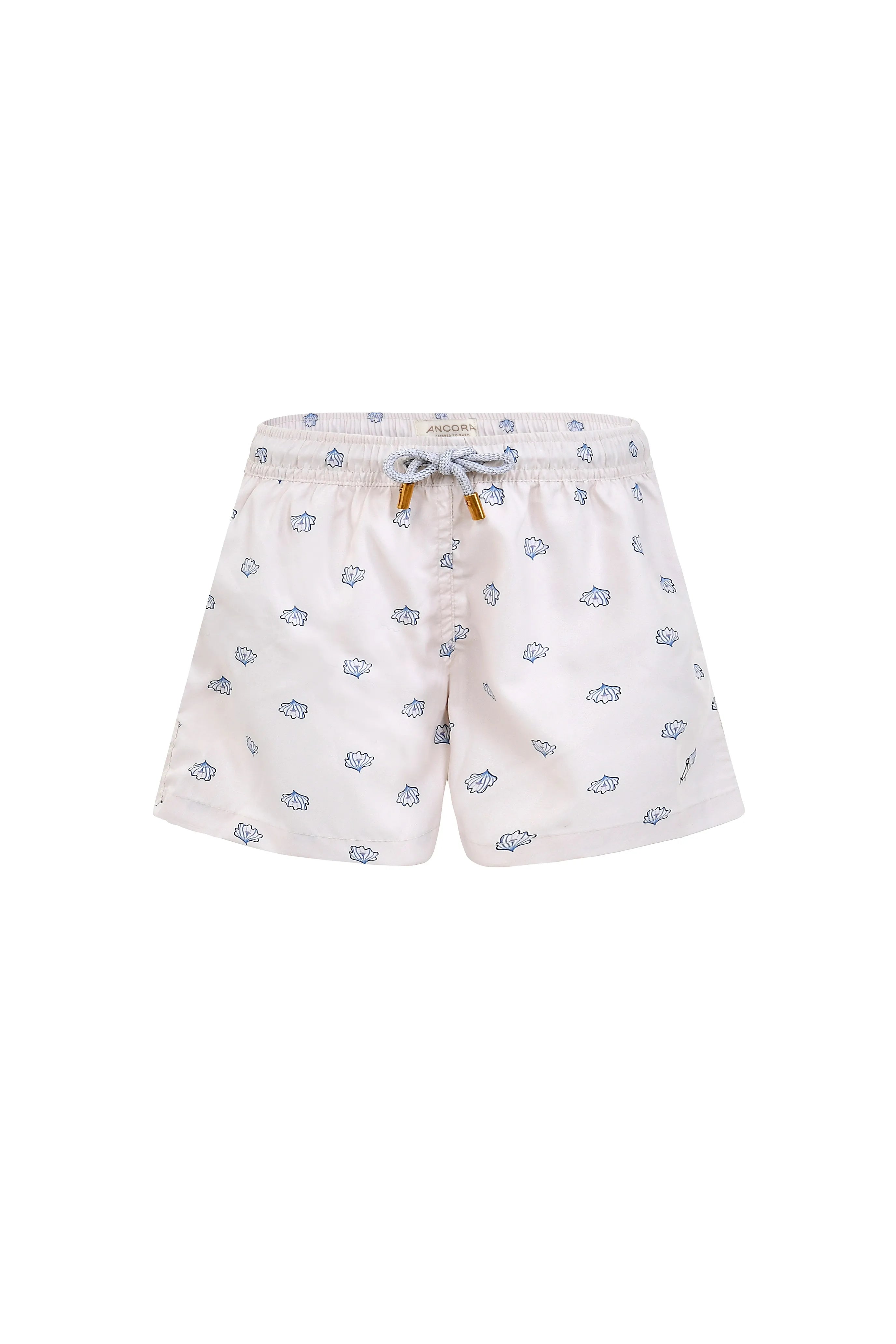 Men's Swim Shorts in Slim - Fit Design for a Modern and Sleek LookThe Mini Deep Coral Trunk Men's Swim Shorts in Slim - Fit Design for a Modern and Sleek LookThe Mini Deep Coral Trunk