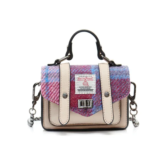 Pink/Blue Tartan