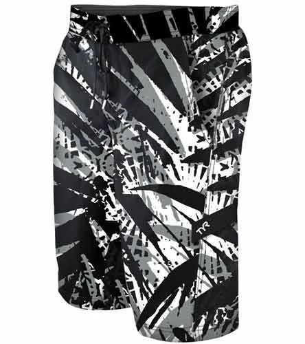 Men's Printed Floral Pattern Swim Shorts in Bright Colors for a Tropical Vacation LookTYR Tropical Leaf Mens Trunk Men's Printed Floral Pattern Swim Shorts in Bright Colors for a Tropical Vacation LookTYR Tropical Leaf Mens Trunk