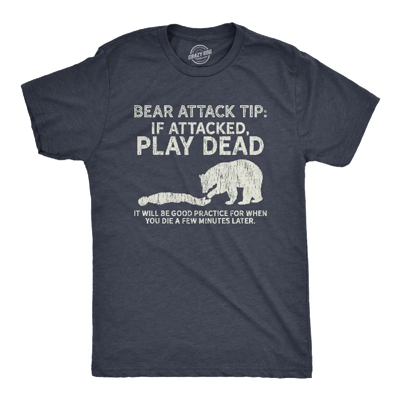 Men's UV - protection t - shirts for outdoor activities in the sunBear Attack Tip Men's T Shirt Men's UV - protection t - shirts for outdoor activities in the sunBear Attack Tip Men's T Shirt