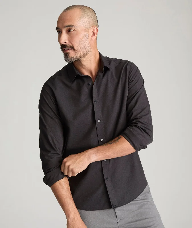 Men's Stretch - Fabric Casual Shirts in Navy Blue for a Comfortable and Flexible FitWrinkle-Free Black Stone Shirt Men's Stretch - Fabric Casual Shirts in Navy Blue for a Comfortable and Flexible FitWrinkle-Free Black Stone Shirt