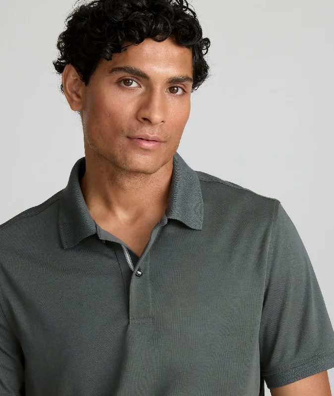 Men's Linen Blend Casual Shirts with Roll - Up Sleeves for a Summer Beach LookMen's slim fit short sleeve polo shirts with contrast collarsWrinkle-Free Damaschino Polo Men's Linen Blend Casual Shirts with Roll - Up Sleeves for a Summer Beach LookMen's slim fit short sleeve polo shirts with contrast collarsWrinkle-Free Damaschino Polo