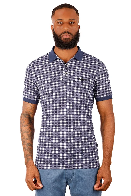 Plus Size Men's Plaid Flannel Casual Shirts in Earth Tones for a Cozy Fall OutfitMen's plus size golf polo shirts in moisture wicking fabricEventful Mod Polo Shirt