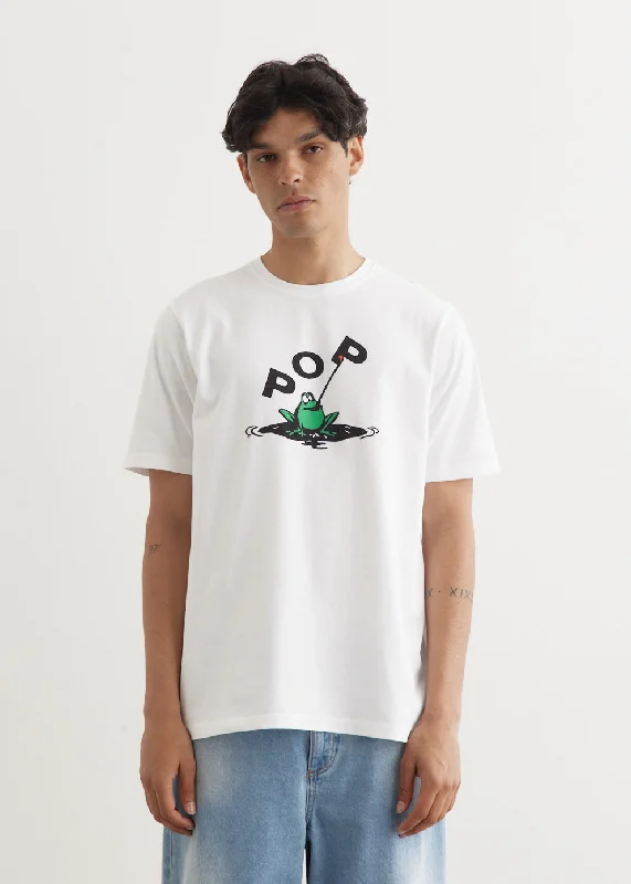 Men's antimicrobial t - shirts for odor - free freshness during travelFrog T-Shirt