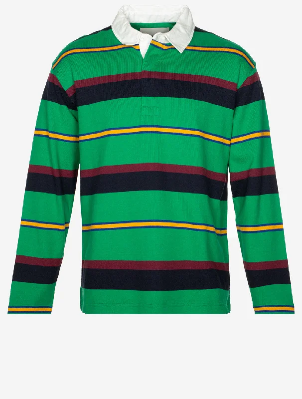 Men's Two - Tone Contrast Panel Casual Shirts in White and Navy for a Stylish and Eye - Catching DesignMulti Stripe Heavy Rugger Green Peas Men's Two - Tone Contrast Panel Casual Shirts in White and Navy for a Stylish and Eye - Catching DesignMulti Stripe Heavy Rugger Green Peas