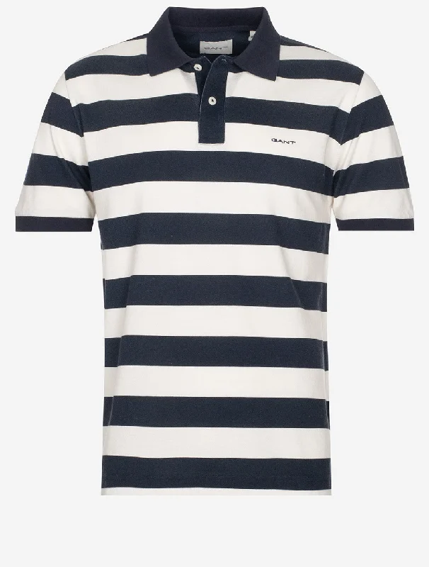 Men's Organic Cotton Casual Shirts with a Soft Handfeel for Everyday ComfortMen's two - tone stripe polo shirts with a preppy styleHeavy Washed Striped Polo Evening Blue Men's Organic Cotton Casual Shirts with a Soft Handfeel for Everyday ComfortMen's two - tone stripe polo shirts with a preppy styleHeavy Washed Striped Polo Evening Blue