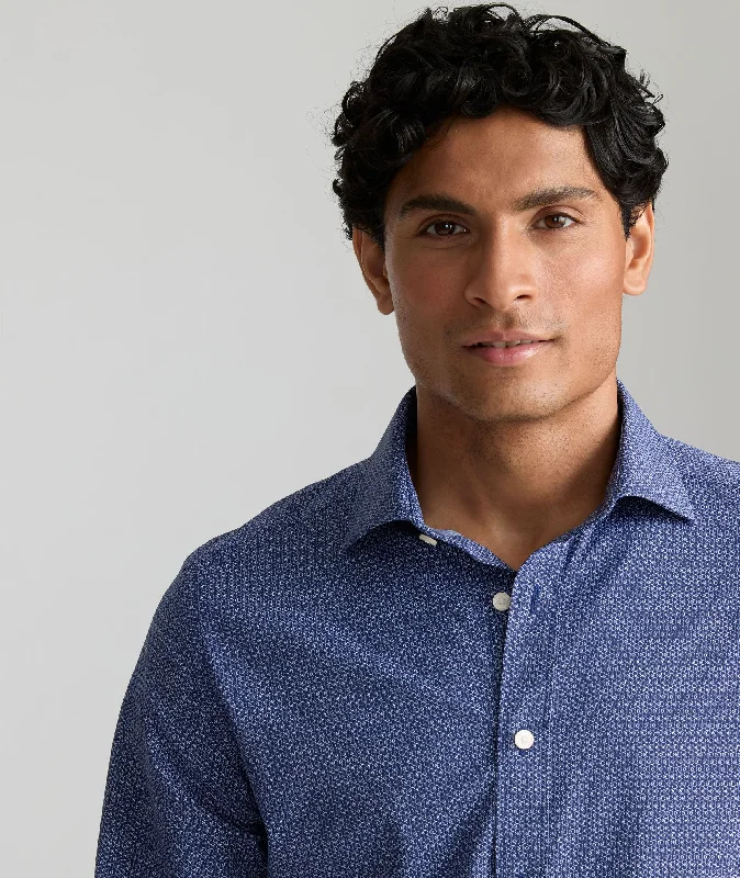 Men's Linen Blend Casual Shirts with Roll - Up Sleeves for a Summer Beach LookWrinkle-Free Performance Shirt