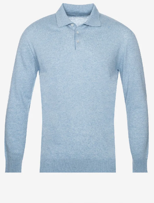 Men's Retro - Style Hawaiian Print Casual Shirts in Bold Patterns for a Tropical VacationMen's button - down spread collar polo shirts for business casualKnit Long Sleeve Polo Blue Men's Retro - Style Hawaiian Print Casual Shirts in Bold Patterns for a Tropical VacationMen's button - down spread collar polo shirts for business casualKnit Long Sleeve Polo Blue