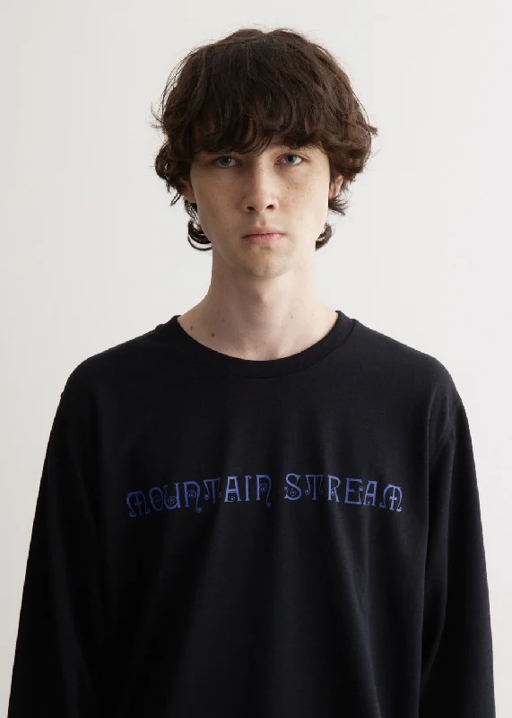 Men's polo t - shirts with a contrast collar for a preppy lookLong Sleeve Crew Neck T-Shirt Men's polo t - shirts with a contrast collar for a preppy lookLong Sleeve Crew Neck T-Shirt